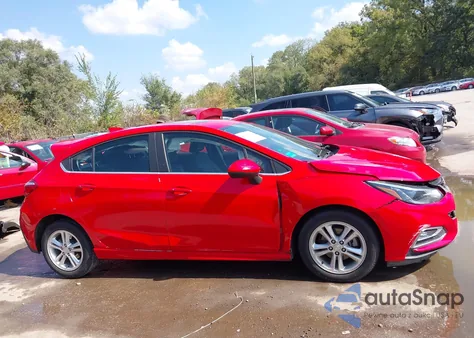 2018 Chevrolet Cruze Lt Auto из США, поврежденный, VIN 3G1BE6SM9JS652308